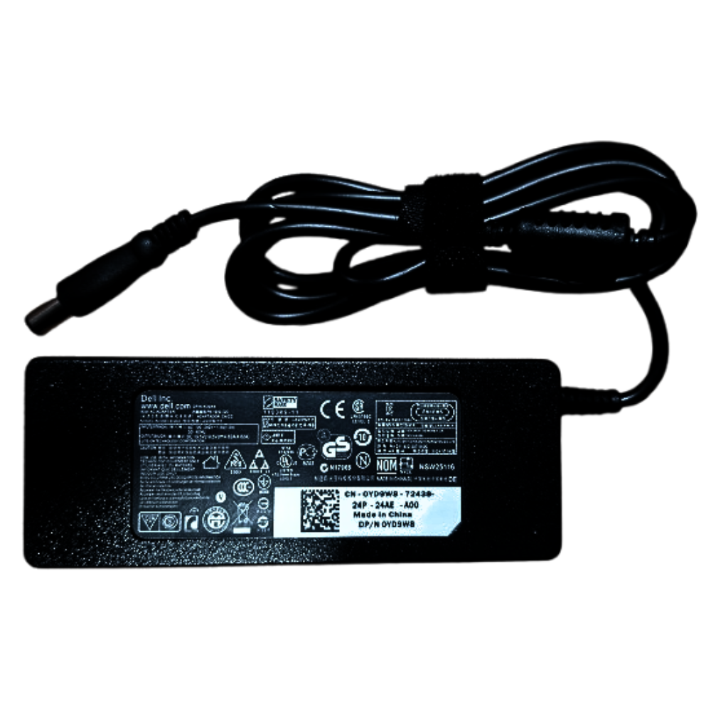19.5V 4.62A 90W Laptop Charger For Dell - Replaces PA10, PA-12, 9T215 - With Power Cord