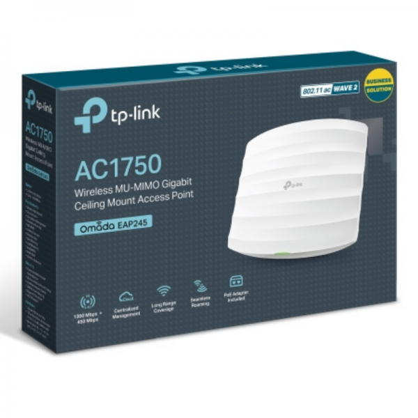 TP LINK AC1750 WIRELESS MU-MIMO GIGABIT CEILING MOUNT ACCESS POINT-EAP245 PRICE IN SRILANKA