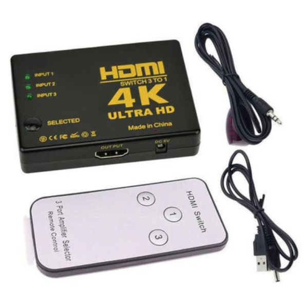 3 Port HDMI Switch with Remote price in srilanka