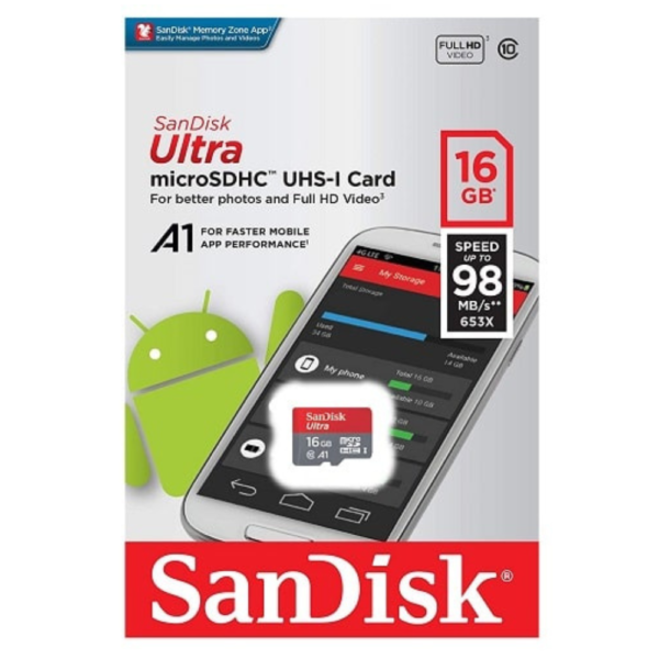 Sandisk 16GB MicroSDHC Card Class10 price in srilanka