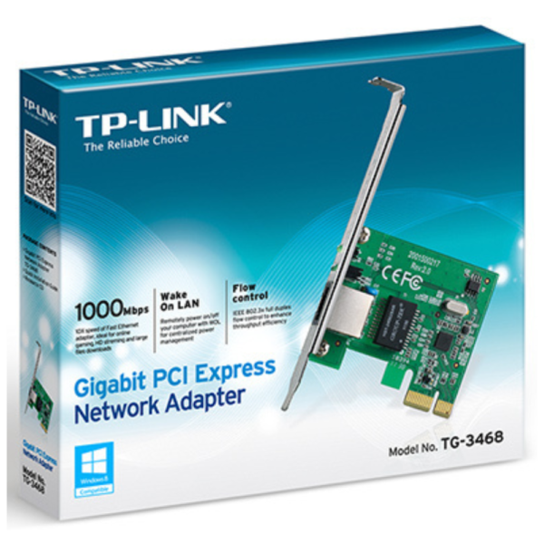 TP Link Gigabit PCI Express Network Adapter-tg-3468 price in srilanka