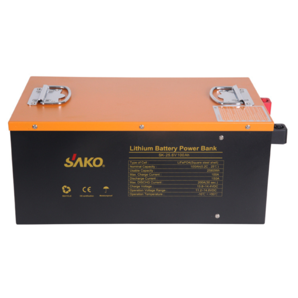 Sako 24V 100AH LifePo4 Lithium Ion Battery 3000 Cycles price in srilanka