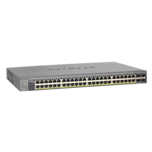 Netgear GS752TP 48-Port Gigabit Ethernet Smart Managed Pro Switch, 4 SFP GbE Fiber Ports, Poe POE+ price in srilanka