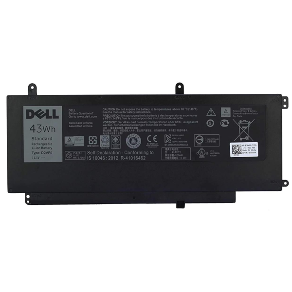Dell D2VF9 Inspiron 15 7547 7548 P41F001 Vostro 14 5459 PXR51 0YGR2V 0PXR51 Laptop Battery price in srilanka
