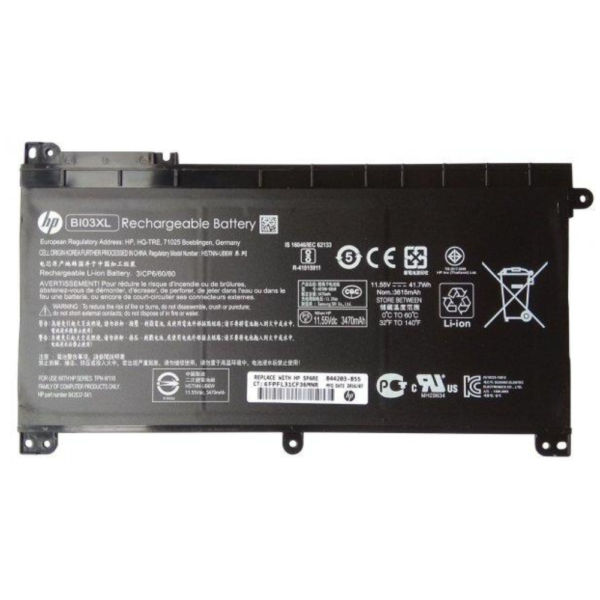 HP BI03XL Pavilion X360 M3-U 13-U Series 13-u000 13-U100TU 13-U141TU HSTNN-UB6W TPN-W118 Stream 14-AX Series Laptop Battery price in srilanka