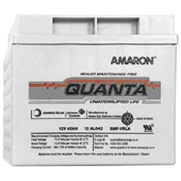 Amaron Quanta SMF-VLRA Battery 12V 42AH price in srilanka