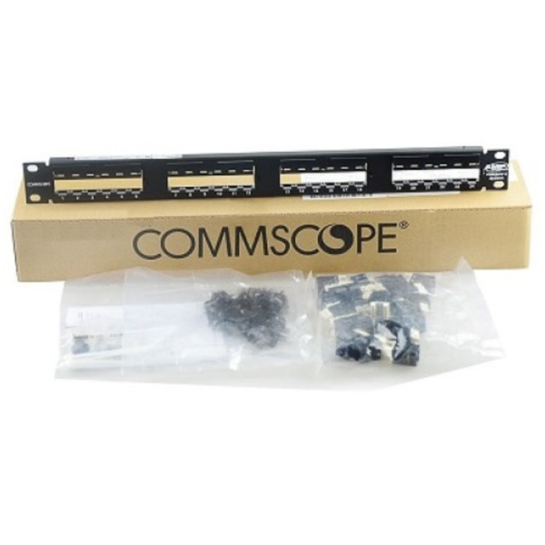 Commscope UTP Cat 6 24 Port Loaded Patch Panel price in srilanka