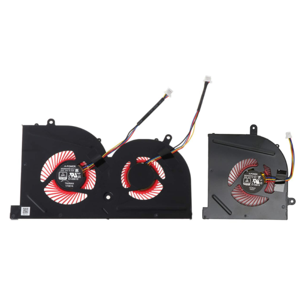 MSI Original CPU GPU GS63 GS63VR 6RF 6RF-001US 7RF 7RF-212UK GS73 GS73VR 6RF 7RF 7RG MS-16K2 MS-17B MS-17B1 BS5005HS-U2F1 Laptop Cooling Fan price in srilanka