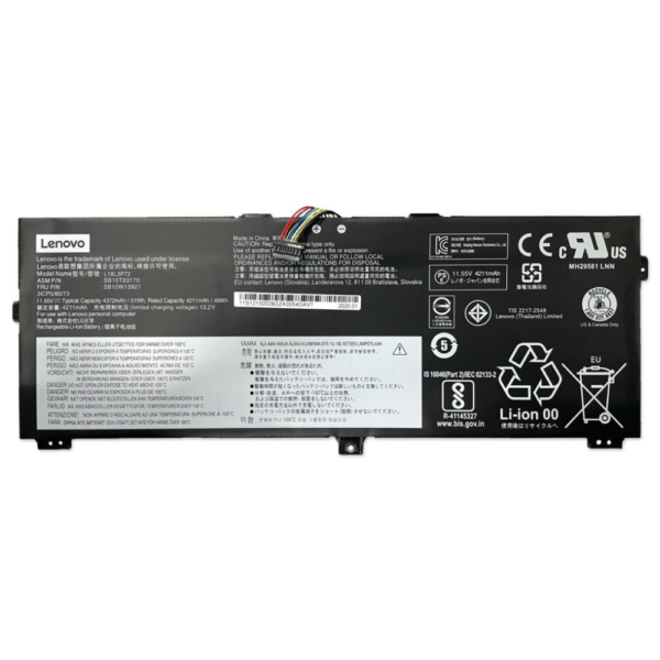 Lenovo L18L3P72 L18M3P72 SB10W13927 L18S3P72 SB10K97659 ThinkPad X390 X395 Yoga Gen 1 Original Laptop Battery price in srilanka