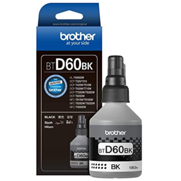 Brother BTD60 High Yield Black Original Ink Bottle price in srilanka