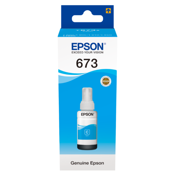 Epson 673 Cyan Original Ink Bottle price in srilanka