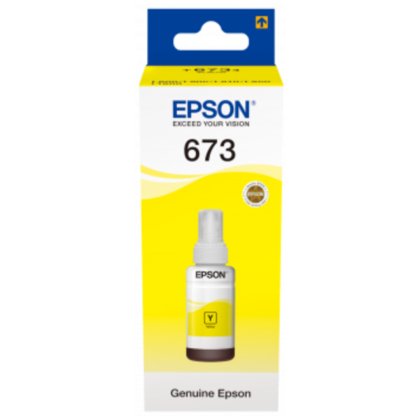 Epson 673 Yellow Original Ink Bottle price in srilanka