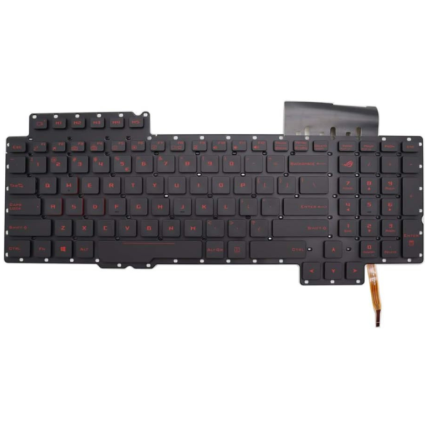 Asus ROG G752 G752VL G752VT G752VY G752VS G752VM G752VS-XB72K G752VS- XB78K G752VS-RB71 G752VY-RH71 Backlit Laptop Keyboard price in srilanka