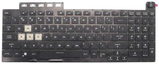 Asus TUF Gaming A15 FA506QM FA506QR A15 FA506 FA506iu FX506H FA506iv Fa506ii A17 FA706 Fa706ii FA706iu Backlit Laptop Keyboard price in srilanka