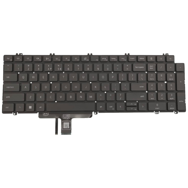 Dell Latitude 5520 5521 Precision 3560 3561 N7N16 Backlit Laptop Keyboard price in srilanka