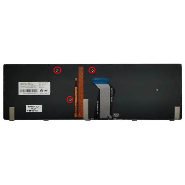 Lenovo Ideapad Y580 Y580A Y580M Y580N Y580P Backlit Laptop Keyboard (6M) - Image 2