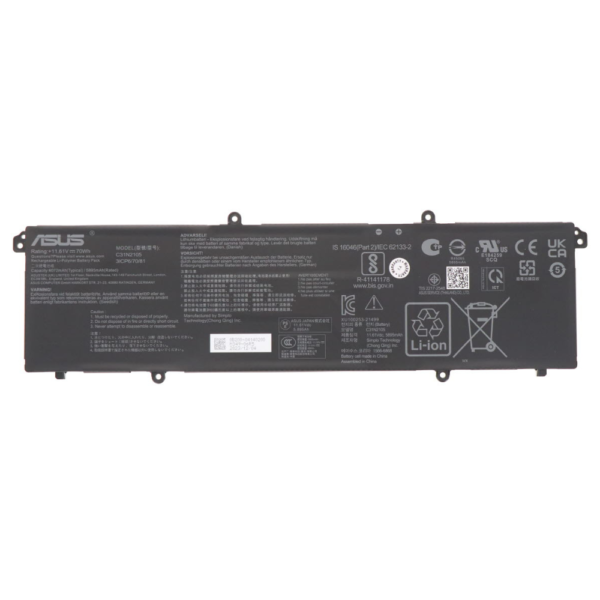 Asus C31N2105 VivoBook K3402 M3402 K3502 M5402 M3502 S5402 M1403 X1403 X1403ZA M1503 M1503Q X1503 X1503Z TNT 3402 TN3402Q UX3404 UX3404VA UX3404VC Original Laptop Battery price in srilanka