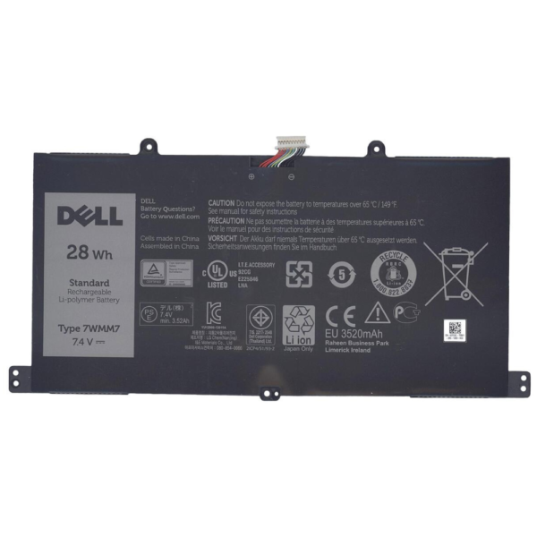 Dell 7WMM7 Venue 11 Pro Keyboard Dock Original Laptop Battery price in srilanka