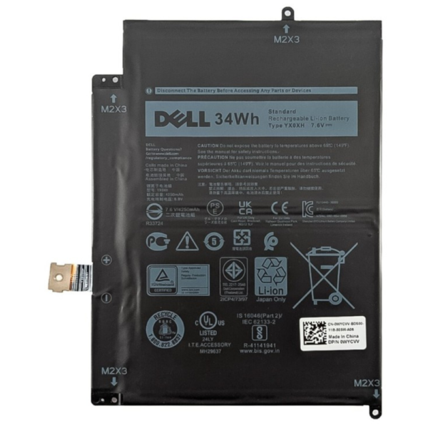 Dell YX0XH Latitude 7285 2-IN-1 Original Laptop Battery price in srilanka
