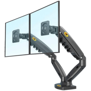 North Bayou NB F160 Ergonomic Desk Mount Dual Monitor Arm for 17 to 27 inch Screens price in srilanka