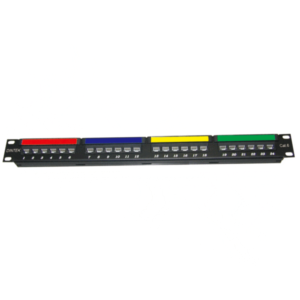 Dintek Cat 6 UTP 24 Port Loaded Patch Panel-1402-04011 price in srilanka