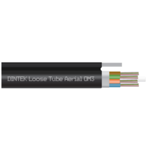 Dintek (Taiwan) 12C Outdoor Armor Fiber Cable Loose Tube Aerial Self Supporting MM OM3 Per Meter- 2103-04667 price in srilanka