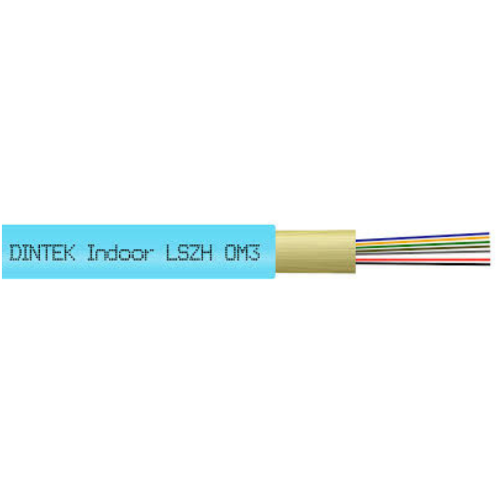 Dintek (Taiwan) 6C Indoor Fiber Cable 50/125 MM Tight Buffer OM3 LSZH Per Meter-2101-04008 price in srilanka