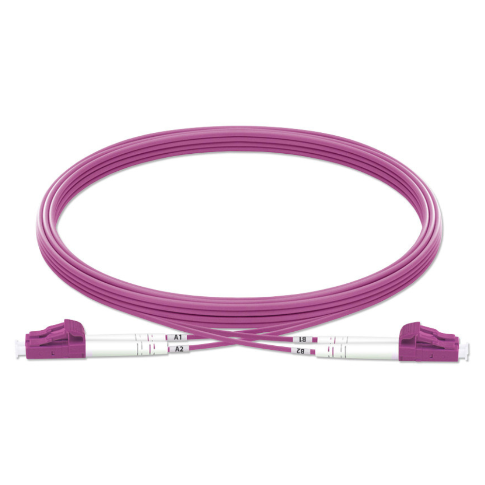 Dintek (Taiwan) LC-LC Duplex Fiber Optic Patch Cord 50/125 MM OM4 1M 2M price in srilanka