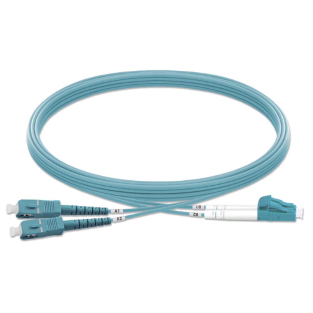 Dintek (Taiwan) SC-LC Duplex Fiber Optic Patch Cord 50/125 MM OM3 1M 2M 3M 5M 10M price in srilanka