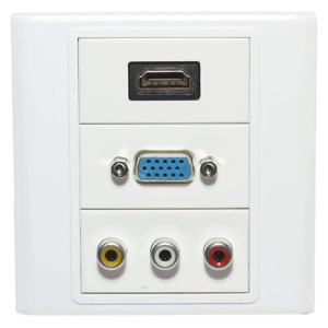 HDMI VGA 3RCA Faceplate price in srilanka