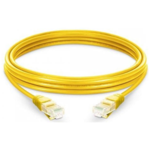 A&G (France) Cat 5E 24AWG Full Copper Yellow Patch Cord price in srilanka