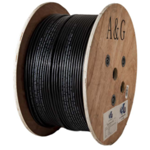 A&G (France) Cat 5E UTP Outdoor Cable PE Jacket with Jelly Filled-Black 305M Roll-108-56003 price in srilanka
