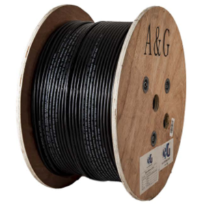 A&G (France) Cat 6 UTP Outdoor Cable Full Copper PE Jacket with Jelly Filled-Black 305M Roll-108-66003 price in srilanka