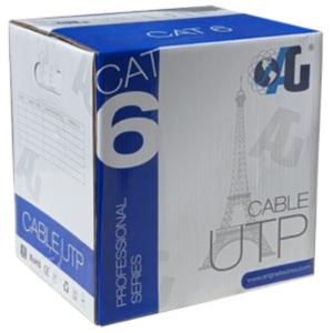 A&G (France) Cat 6 U/UTP 24AWG Grey 305M Roll-108-61007 price in srilanka