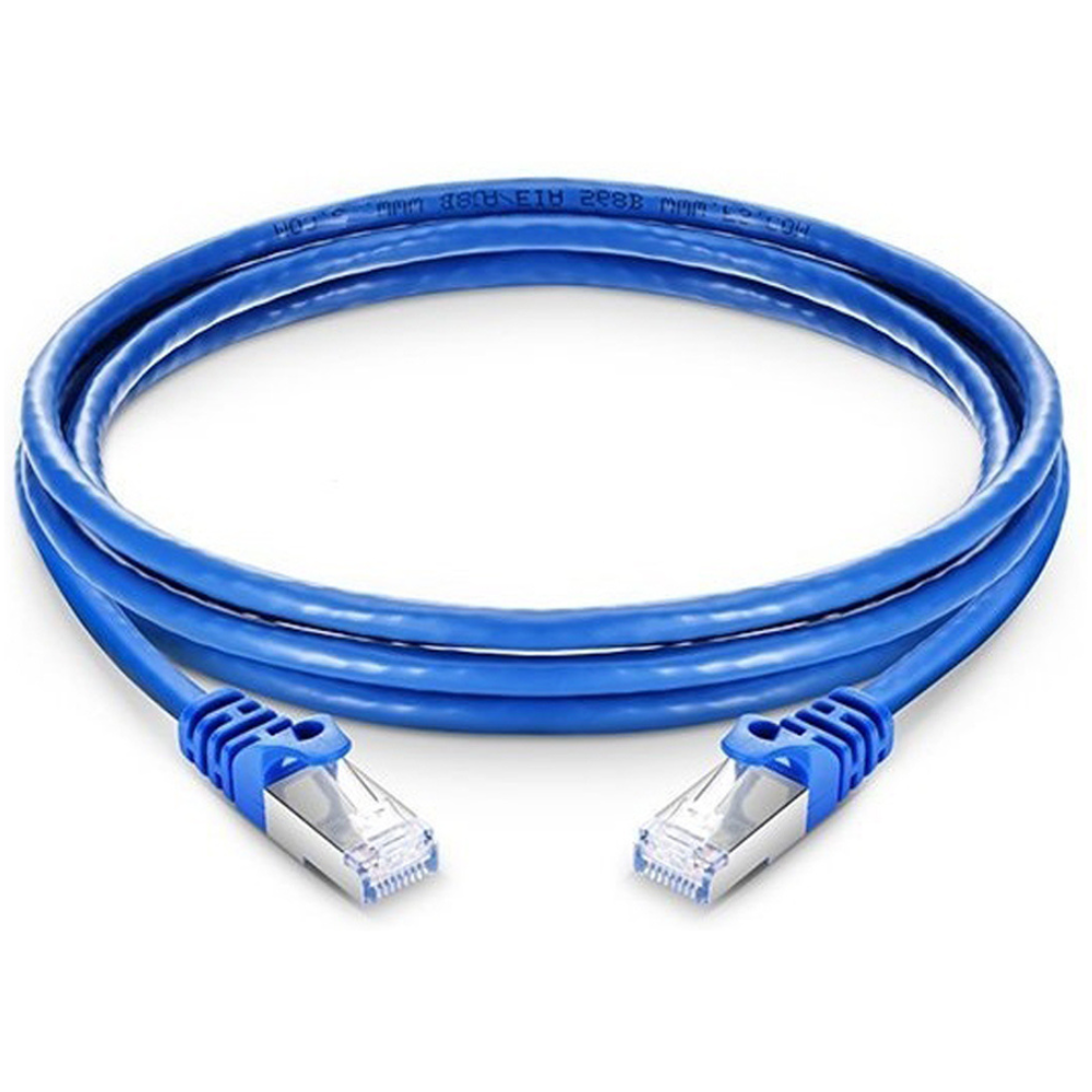 A&G (France) Cat 6A S/FTP 26AWG Full Copper 3M Blue Patch Cord price in srilanka