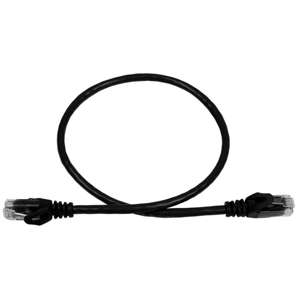 Dintek (Taiwan) Cat 6 UTP 24AWG Full Copper Black Patch Cord 0.5M 1M 2M 3M price in srilanka