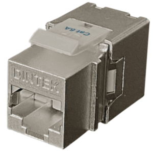 Dintek (Taiwan) Cat 6A Shielded Toolless Keystone Jack F-Type- 1305-05010 price in srilanka