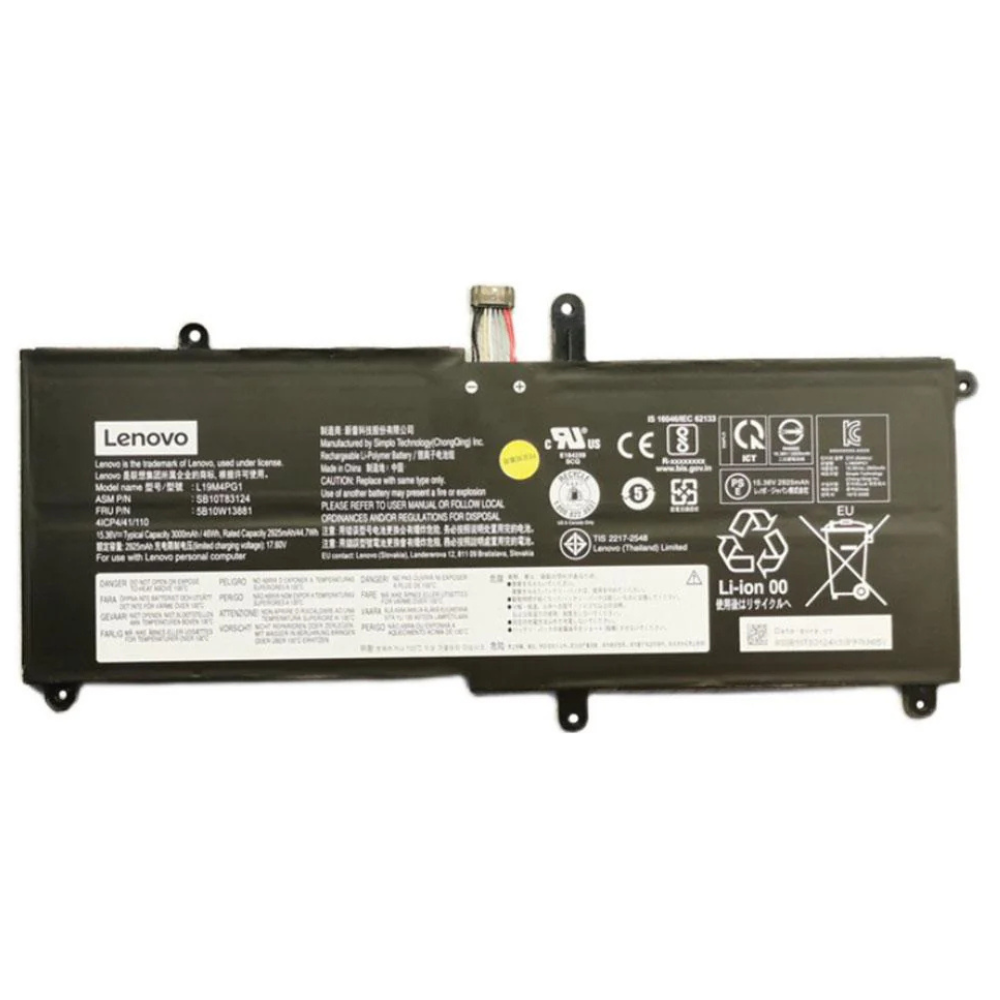 Lenovo L19C4PG1 L19M4PG1 ThinkPad 11E Yoga Gen 6 Original Laptop Battery price in srilanka