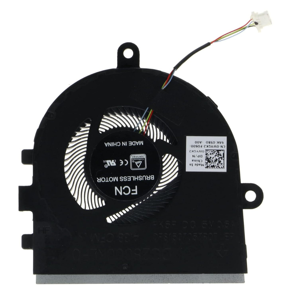 Dell Inspiron 3480 3481 5494 5493 3493 Latitude 3490 3491 E3490 Vostro 3480 3481 3482 3490 3491 3493 P89G Series Laptop Cooling Fan price in srilanka
