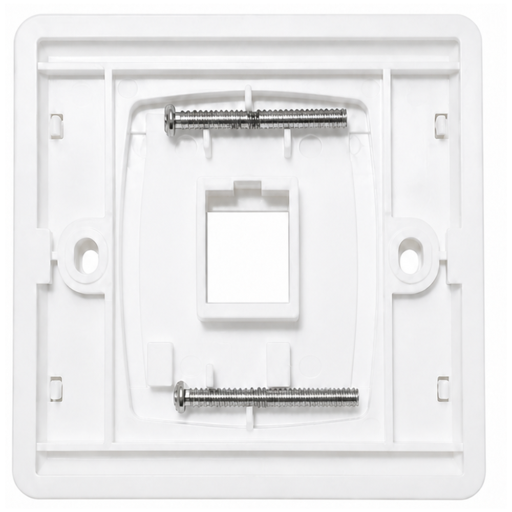 3M Corning (USA) Cat 6 Single RJ45 Faceplate - Image 2