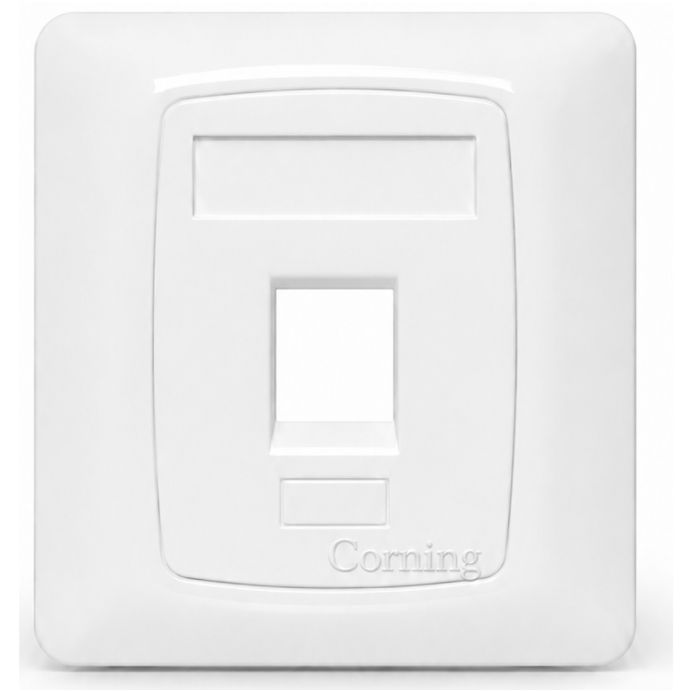 3M Corning (USA) Cat 6 Single RJ45 Faceplate price in srilanka