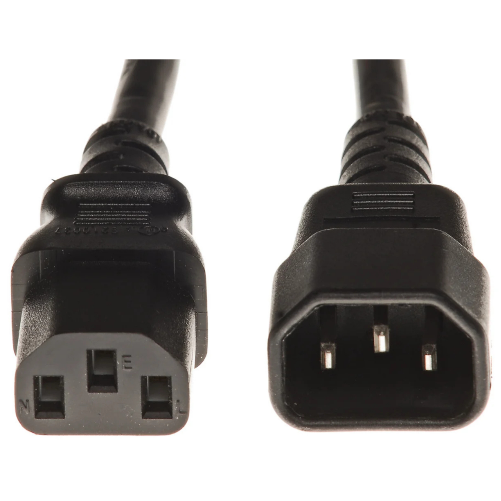Telin (Hong Kong) C13 to C14 Power Extension Cable (3x1.0mm) 2m – Heavy-Duty IT Infrastructure Power Cord price in srilanka