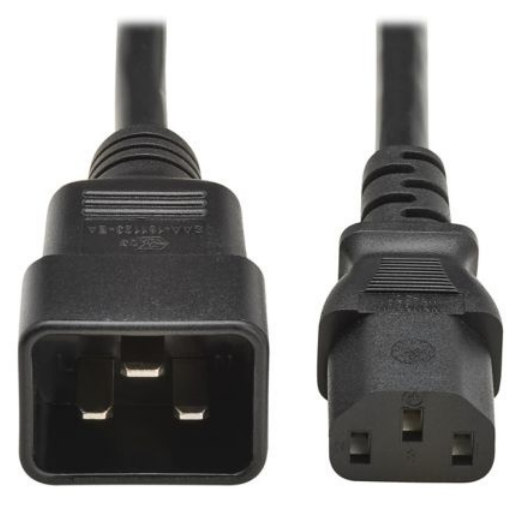 Telin (Hong Kong) C13 to C20 Power Extension Cable (3×1.0mm) 2m – Enterprise PDU-to-Server Jumper Cord price in srilanka