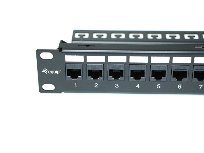 Equip (Germany) Cat6 Unshielded Keystone Inline Coupler RJ45 F/F 250MHz 1Gbit PoE++ Snap-In – 125579 - Image 2