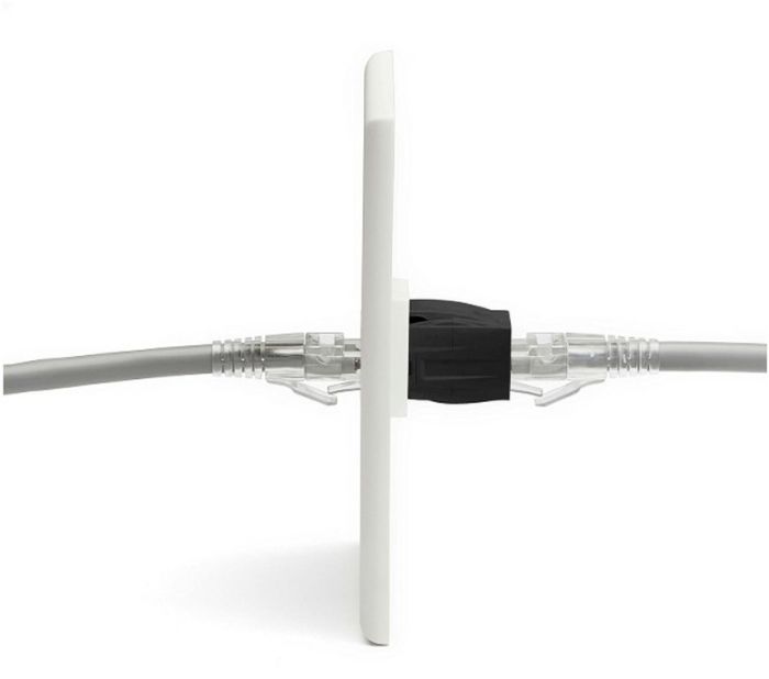 Equip (Germany) Cat6 Unshielded Keystone Inline Coupler RJ45 F/F 250MHz 1Gbit PoE++ Snap-In – 125579 - Image 6