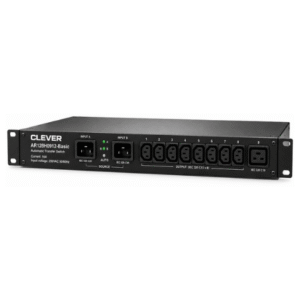 Clever (China) Basic 1U 16A Automatic Transfer Switch with 8 C13 and 1 C19 Outlets - AR128H0912-Basic price in srilanka