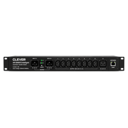 Clever (China) Intelligent 1U 16A Automatic Transfer Switch with SNMP Support - AR128H0912-Intelligent price in srilanka