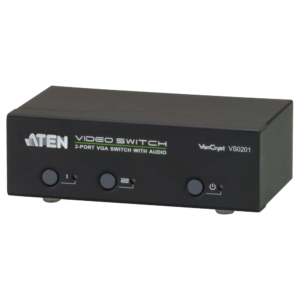 ATEN (Taiwan) 2-Port VGA/Audio Switch - VS0201 (3Y)
