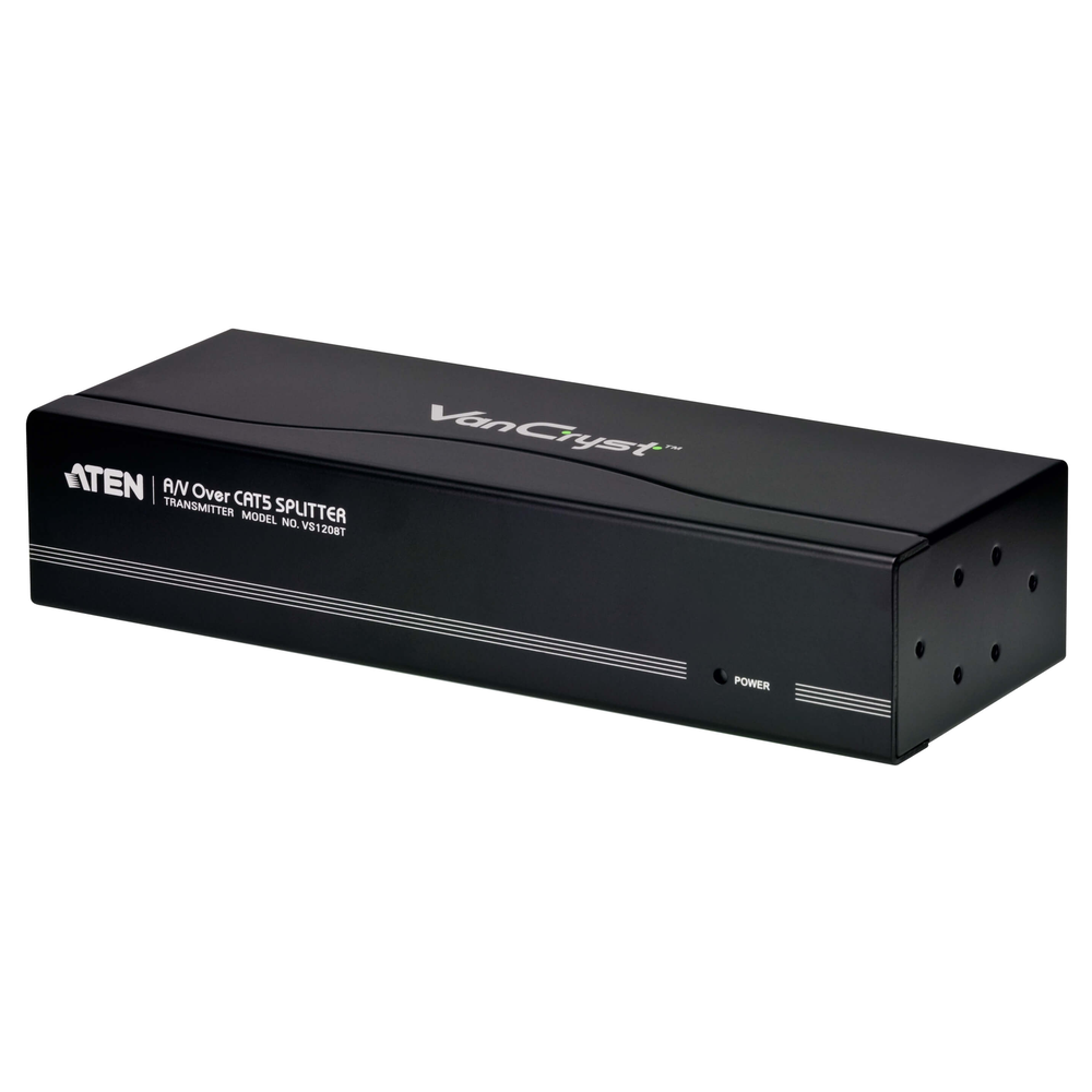 ATEN (Taiwan) 8-Port VGA/Audio Cat 5 Splitter - VS1208T price in srilanka