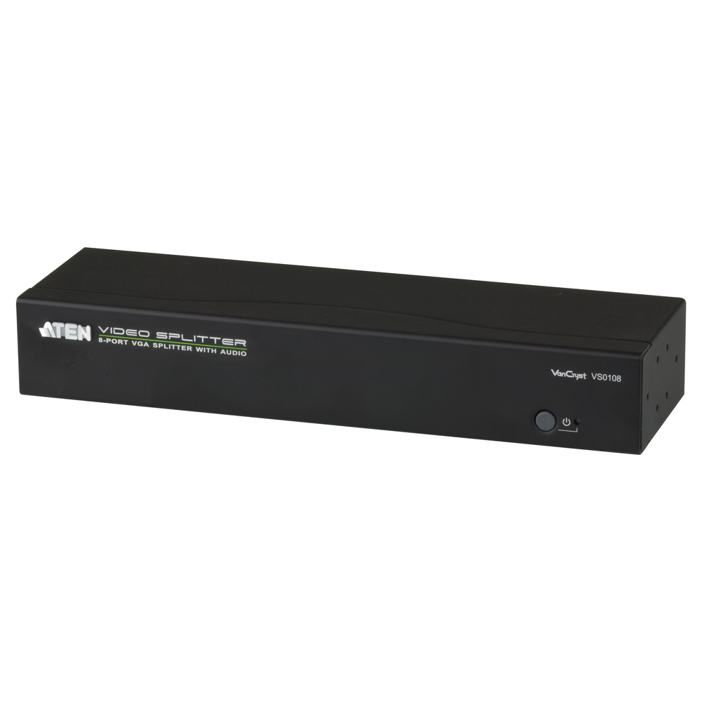 ATEN (Taiwan) 8-Port VGA/Audio Splitter (450MHz) - VS0108 price in srilanka